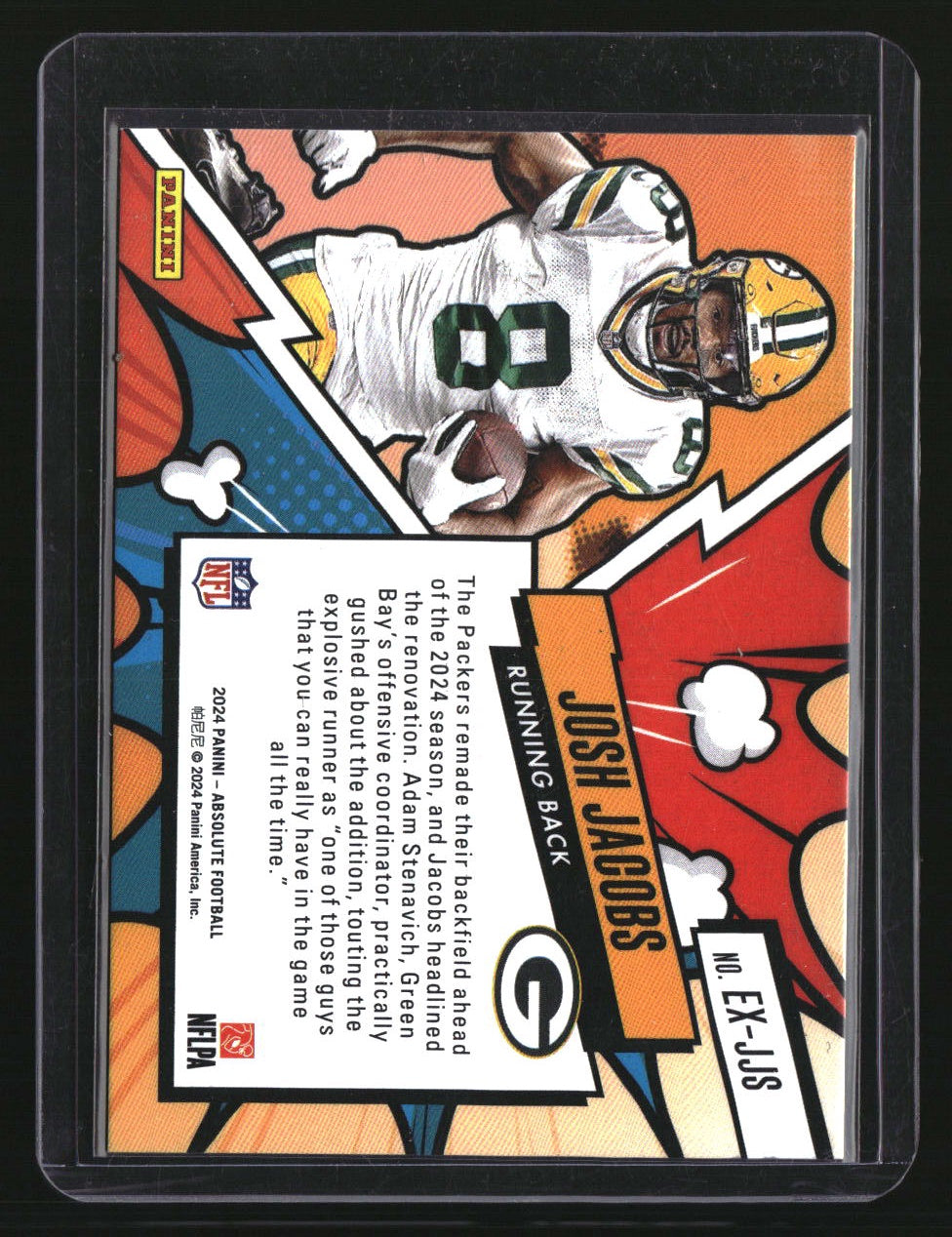 2024 Panini Absolute Josh Jacobs Explosive
