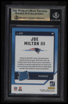 2024 Donruss Joe Milton III RR RC BGS 9.5