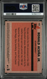 2018 Topps Silver Pack 1983 Chrome Promo Ronald Acuna Jr. PSA 10
