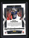2024 Panini Obsidian Micah Parsons Red #/49