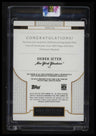 2024 Topps Definitive Collection Derek Jeter Autograph Relics Green #/10