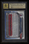 2019 Bowman Chrome Draft Autographs Green Refractors Kyren Paris BGS 9.5