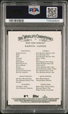 2022 Topps Allen & Ginter Chrome Aaron Judge PSA 10