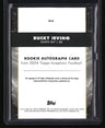 2024 Topps Inception Bucky Irving Rookie Autographs Gold #/25