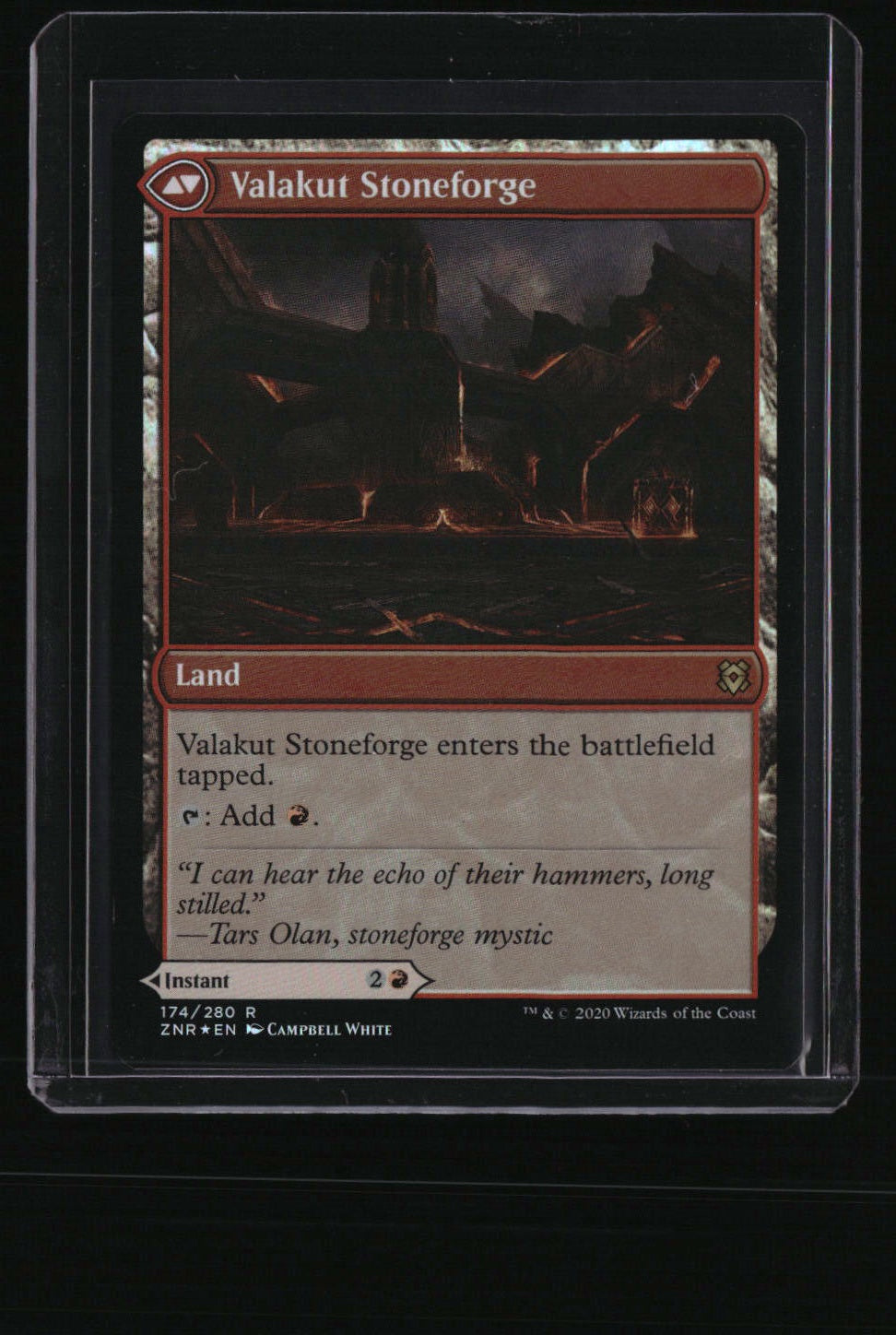 Zendikar Rising Valakut Awakening Foil