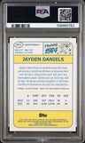 2024 Topps Chrome 1974 Topps Football Jayden Daniels 1974 Gold Ref PSA 9