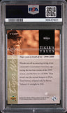 2001 Upper Deck Tiger'S Tales Tiger Woods #TT20 PSA 9