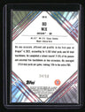 2023 Bowman U Chrome Bo Nix Unexpected Delights Early Risers Gold Refractor #/50