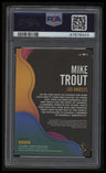 2019 Panini Donruss Optic Mythical Mike Trout Mythical-Holo PSA 10