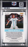 2019 Panini Obsidian Aurora Autographs Paulo Dybala Aurora Auto-E/E Orange PSA 9