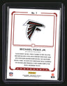 2024 Panini Photogenic Michael Penix Jr. Draft Snapshots Blue #/99