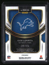 2023 Panini Select Sam LaPorta Rookie Signature Memorabilia Blue Prizm #/75