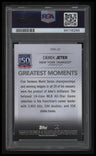 2024 Topps Archives 2019 Chrome Update Derek Jeter 150 Years 1/1 PSA 9 Auto 10