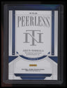 2024 Panini National Treasures Arjun Nimmala Peerless Signatures Emerald #/5