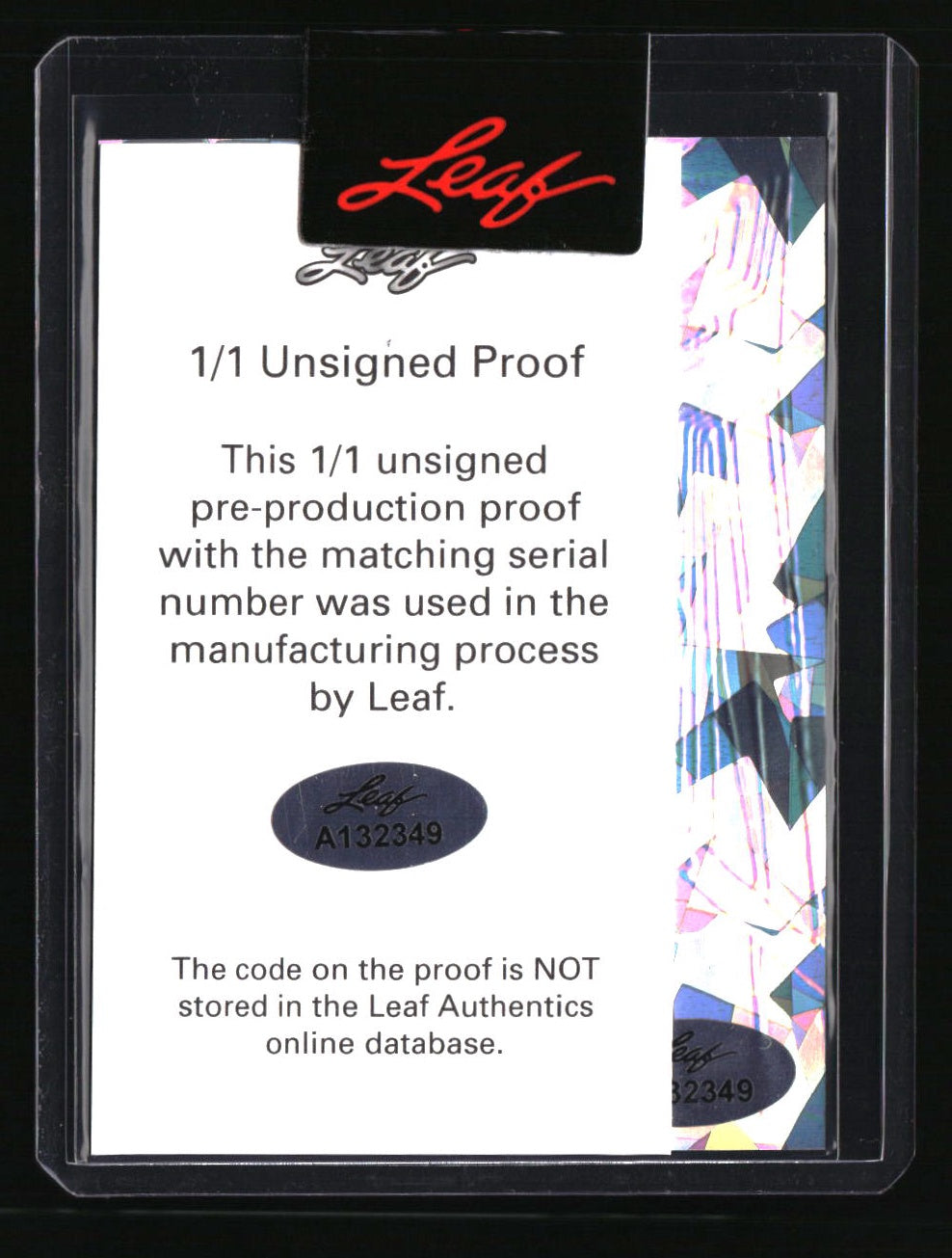 Pop Century Jessica Alba Unsigned 1/1 Proof
