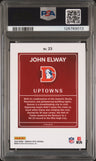 2024 Panini Donruss Optic Uptowns John Elway PSA 9
