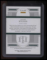 2024 Panini National Treasures Jacob Wilson Silhouette Signatures Silver #/25
