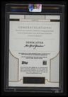 2024 Topps Definitive Collection Derek Jeter Autograph Relics Orange #/15