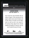 2025 Topps Aaron Judge 2024 Greatest Hits Orange Foil #/25