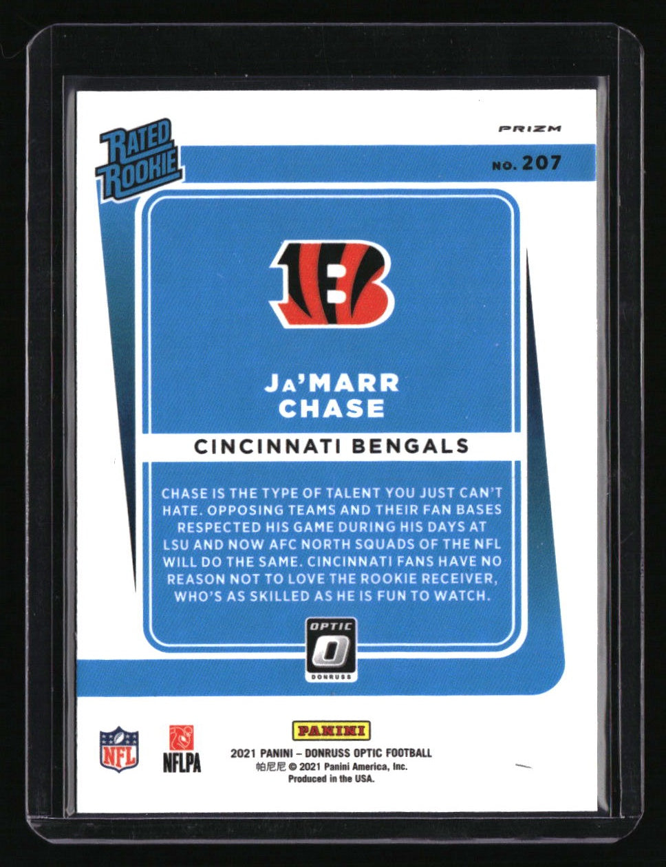 2021 Donruss Optic Ja&#39;Marr Chase Bronze