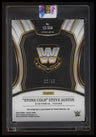 2024 Panini Select WWE Steve Austin Legendary Signatures Red Prizms #/99