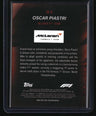 2024 Topps Chrome Formula 1 Oscar Piastri Speed Demons Gold Refractors #/50
