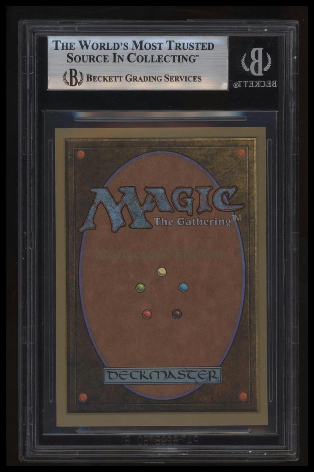 1993 Magic The Gathering Collector&#39;s Edition Ancestral Recall R BGS 8.0