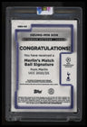 2022-23 Merlin Chrome UEFA Club Competitions Heung-min Son Match Ball Signatures