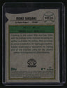 2025 Bowman Roki Sasaki Rookie of the Year Favorites Mojo Navy Refractor #/175
