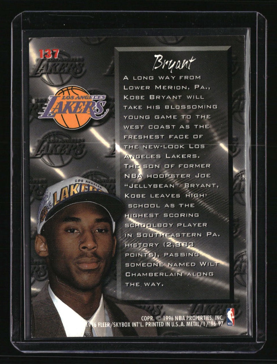 1996-97 Metal Kobe Bryant