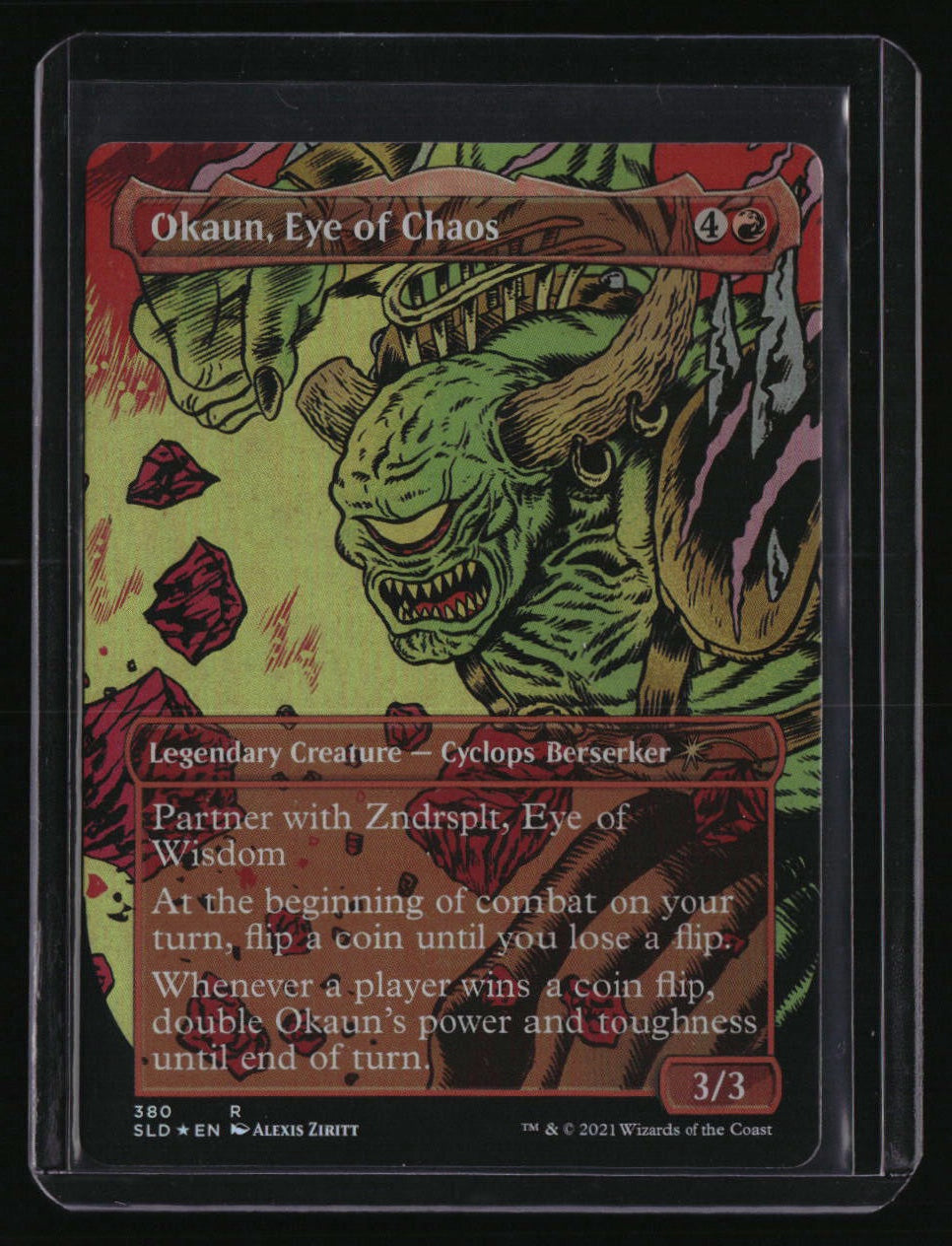 Secret Lair Drop Series Okaun, Eye of Chaos Foil
