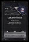 2021 Topps Chrome Black Alec Bohm Autographs