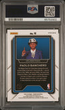 2022 Panini Prizm Luck Of The Lottery Paolo Banchero Silver Prizm PSA 9