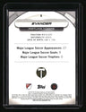 2024 Topps MLS Superstars Evander Seismic Orange #/25