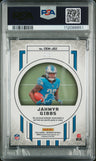 2023 Panini Obsidian Cutting Edge Memorabilia Jahmyr Gibbs Red PSA 10