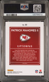 2024 Panini Donruss Optic Uptowns Patrick Mahomes Ii PSA 9