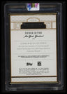 2024 Topps Definitive Collection Derek Jeter Framed Autograph Collection #/30