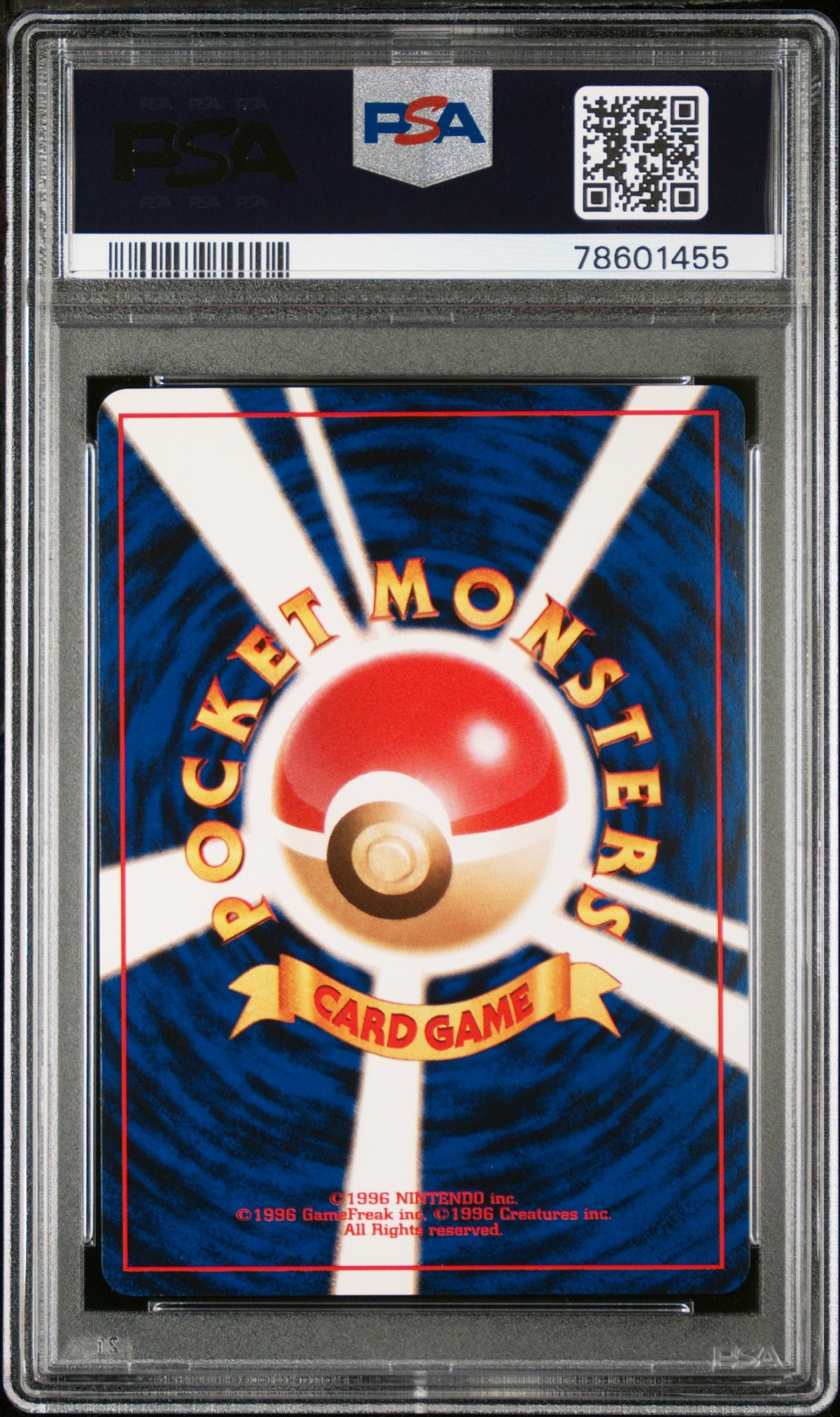1997 Pokemon Japanese Fossil Moltres-Holo PSA 9