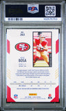2021 Panini Score Nick Bosa Dots Gold PSA 8