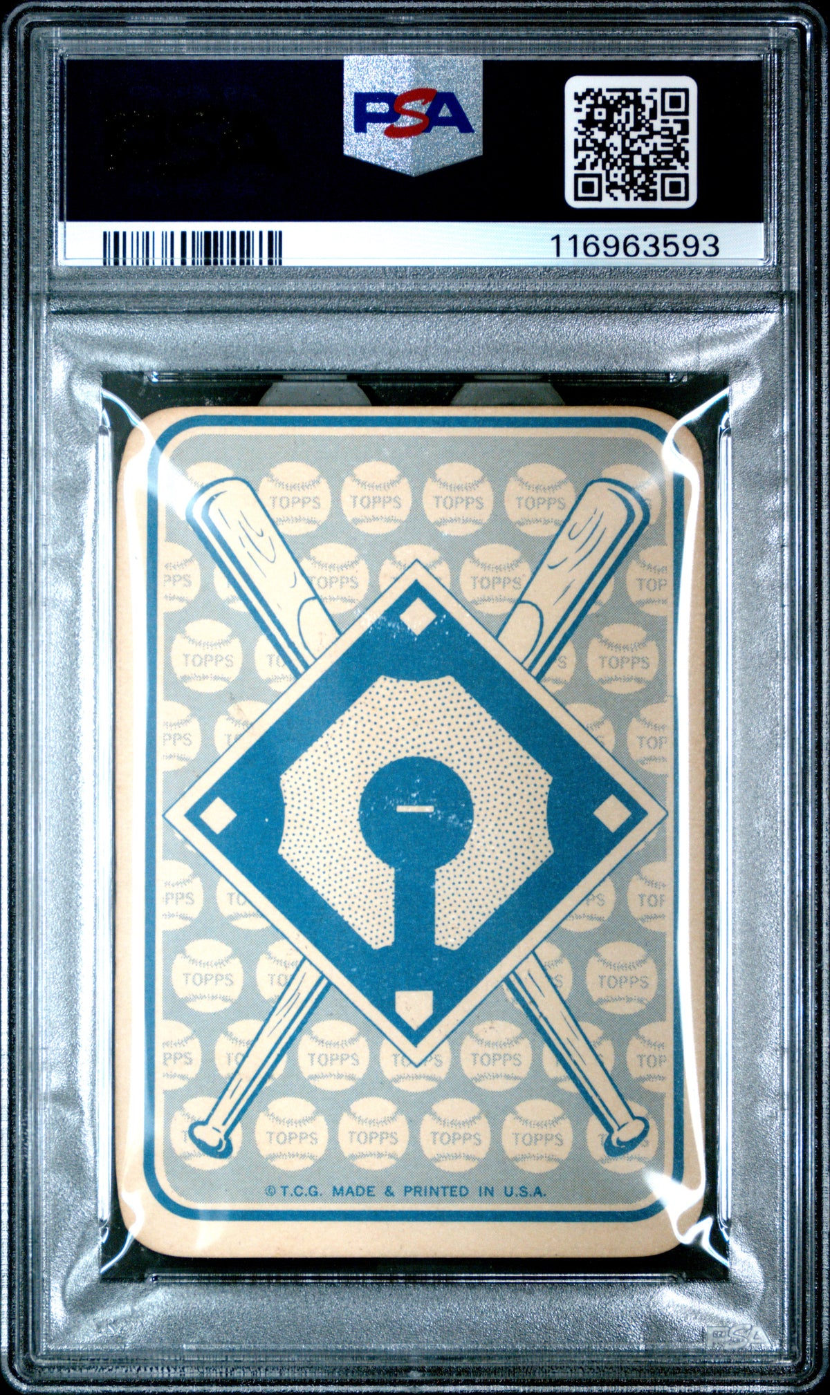 1968 Topps Game Willie Mays PSA 5