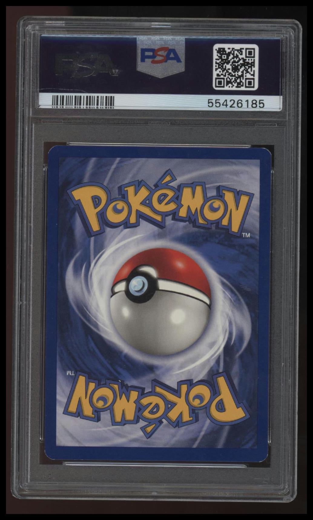 1999 Pokemon Game Pikachu Red Cheeks-Shadowless PSA 8