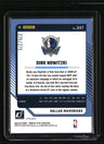2024-25 Donruss Optic Dirk Nowitzki Pink Glitter #/275 275/275 Last On Print