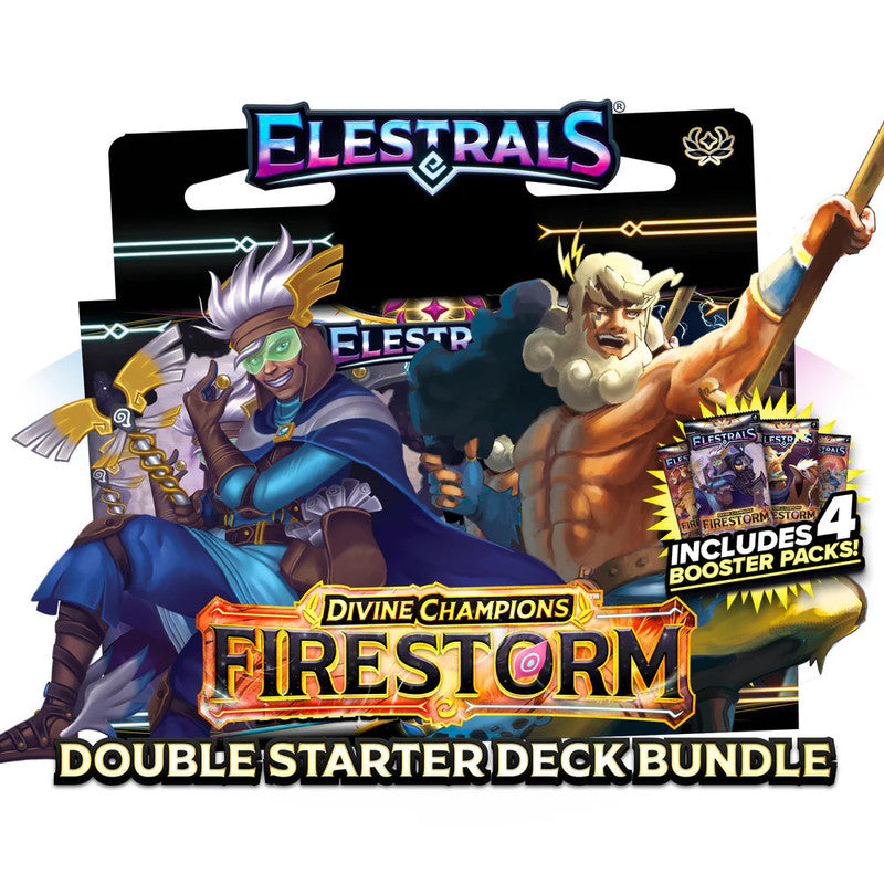 Elestrals TCG: Firestorm Double Starter Deck (Hermes vs Zeus)