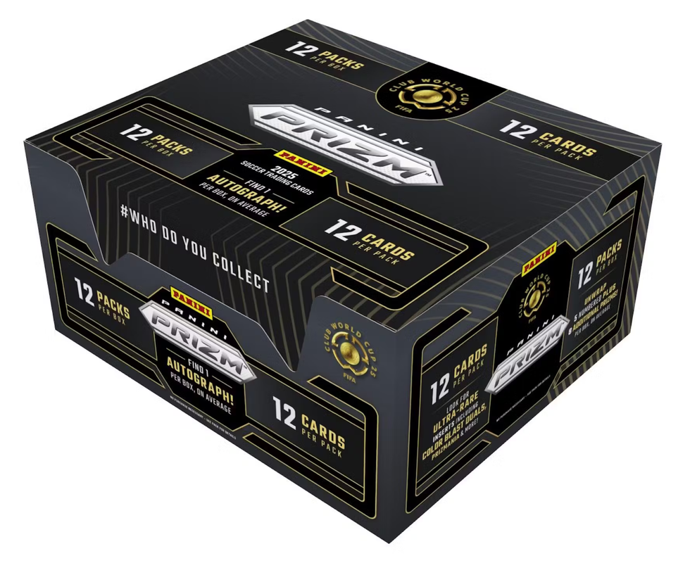 2025 Panini Prizm FIFA Club World Cup Soccer Hobby Box (PRE-ORDER)