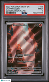 2023 Pokemon Mew En-151 Charmander Illustration Rare PSA 9