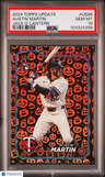 2024 Topps Update Austin Martin Jack O' Lantern PSA 10