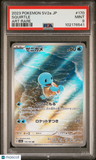 2023 Pokemon Japanese Sv2a-Pokemon 151 Squirtle Art Rare PSA 9