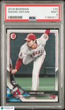 2018 Bowman Shohei Ohtani PSA 9
