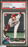 2018 Bowman Shohei Ohtani PSA 9