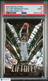 2023 Panini Revolution Liftoff! Victor Wembanyama Liftoff!-Fractal PSA 9